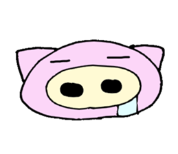 Yodare Pig sticker #3267515