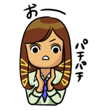 Lazy girls sticker sticker #3267739