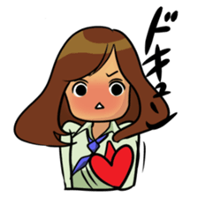 Lazy girls sticker sticker #3267742