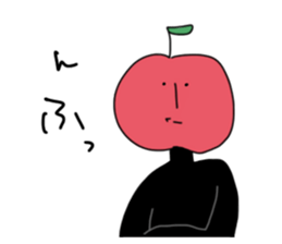 Apple of whole body tights sticker #3268235