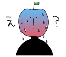 Apple of whole body tights sticker #3268237