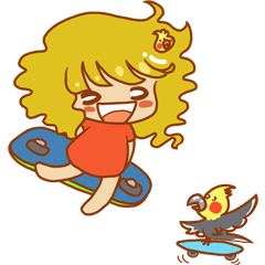 Cockatiels and Veggie Girl's Daily Life