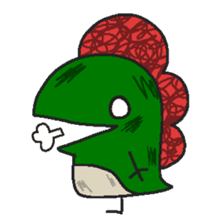 Slow daily life of the DinosaurBoy sticker #3268672