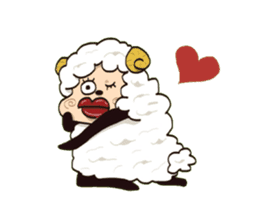 Maria of the sheep sticker #3269499