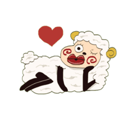 Maria of the sheep sticker #3269503