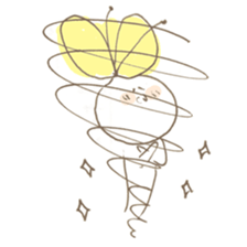 butterfly boy sticker #3269971