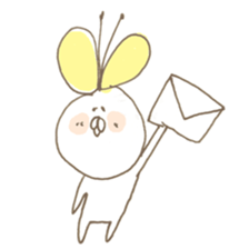 butterfly boy sticker #3269973