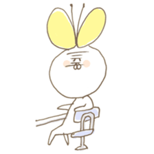 butterfly boy sticker #3269981