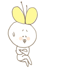 butterfly boy sticker #3269992