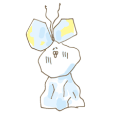 butterfly boy sticker #3269999