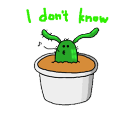 I am  a cactus sticker #3270144