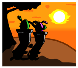 I am  a cactus sticker #3270153