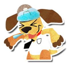 Doctor PhDog sticker #3270179