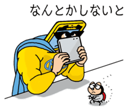 The yellow Pad Man for everyone sticker #3270584