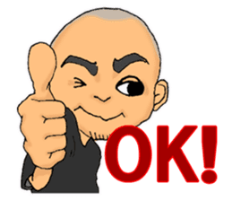 Shaved Head's LIFE sticker #3270722