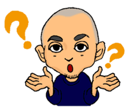 Shaved Head's LIFE sticker #3270737