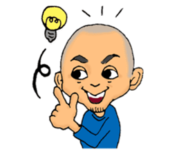 Shaved Head's LIFE sticker #3270738