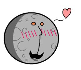 THE MOON sticker #3270792