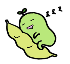 Edamame-chan sticker #3270803