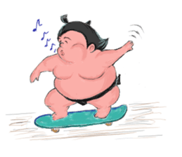 Sumo wrestler Koshimazu sticker #3271244