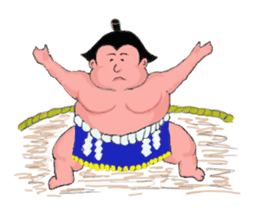 Sumo wrestler Koshimazu sticker #3271247