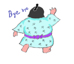 Sumo wrestler Koshimazu sticker #3271253