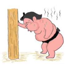 Sumo wrestler Koshimazu sticker #3271257