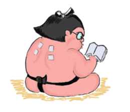Sumo wrestler Koshimazu sticker #3271258