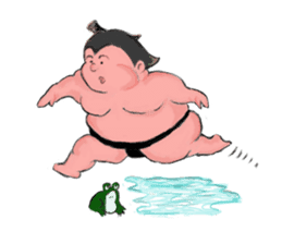 Sumo wrestler Koshimazu sticker #3271261