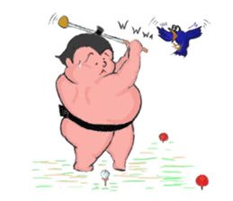 Sumo wrestler Koshimazu sticker #3271264