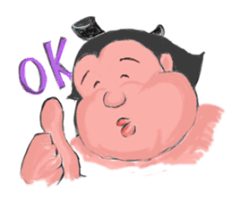 Sumo wrestler Koshimazu sticker #3271267