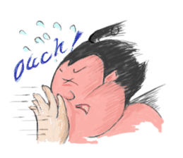 Sumo wrestler Koshimazu sticker #3271269