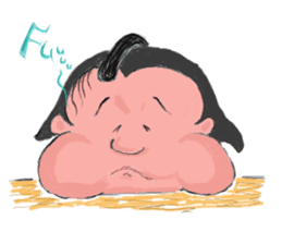 Sumo wrestler Koshimazu sticker #3271270