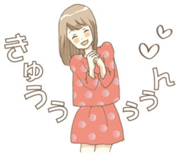 DOKONIDEMOIRU Girl sticker #3271883