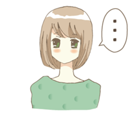 DOKONIDEMOIRU Girl sticker #3271896