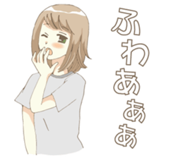 DOKONIDEMOIRU Girl sticker #3271906