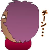 A purple woman sticker #3272072