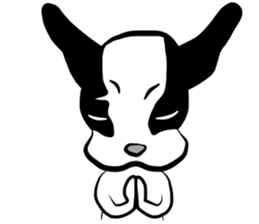 Chopper French Bulldogman sticker #3273050