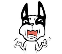 Chopper French Bulldogman sticker #3273056