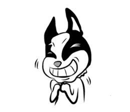 Chopper French Bulldogman sticker #3273059