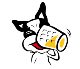 Chopper French Bulldogman sticker #3273060