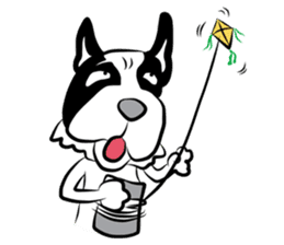 Chopper French Bulldogman sticker #3273067