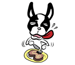 Chopper French Bulldogman sticker #3273070
