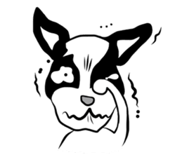 Chopper French Bulldogman sticker #3273074