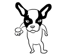 Chopper French Bulldogman sticker #3273078