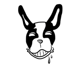 Chopper French Bulldogman sticker #3273079