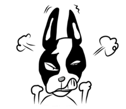 Chopper French Bulldogman sticker #3273083