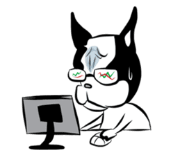 Chopper French Bulldogman sticker #3273086