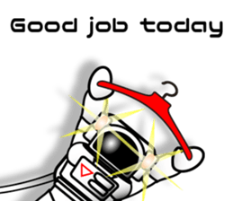 Astronaut2(English) sticker #3273225