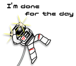 Astronaut2(English) sticker #3273226